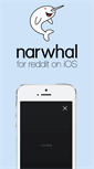 Mobile Screenshot of getnarwhal.com